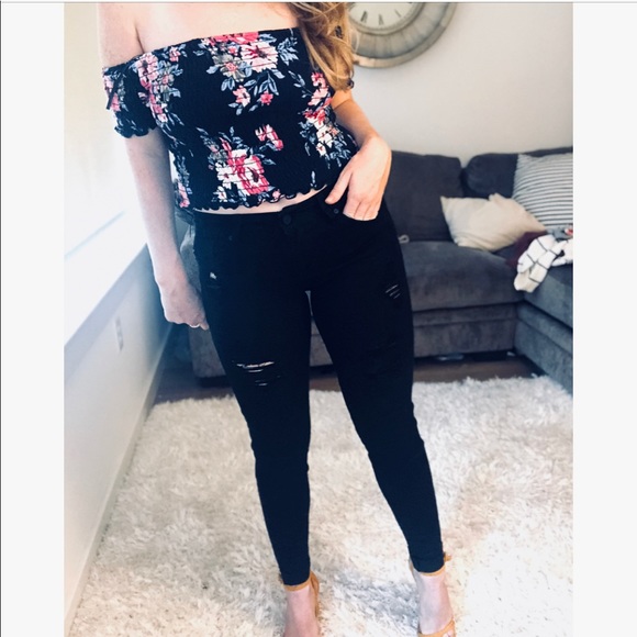 Ashley Midnight Black Jeans - Picture 3 of 6